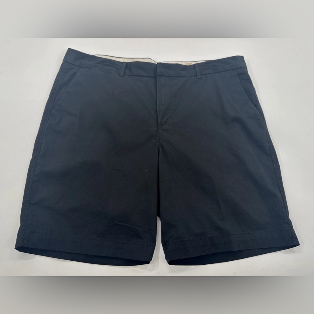 Gap Shorts Womens 18 Plus Black Bermuda High Rise Chino Cotton Preppy Summer